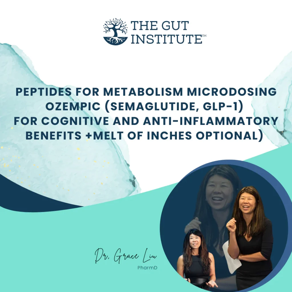 Peptides for Metabolism Microdosing Ozempic (Semaglutide, GLP-1) For Cognitive and Anti-Inflammatory Benefits +Melt Of Inches Optional)