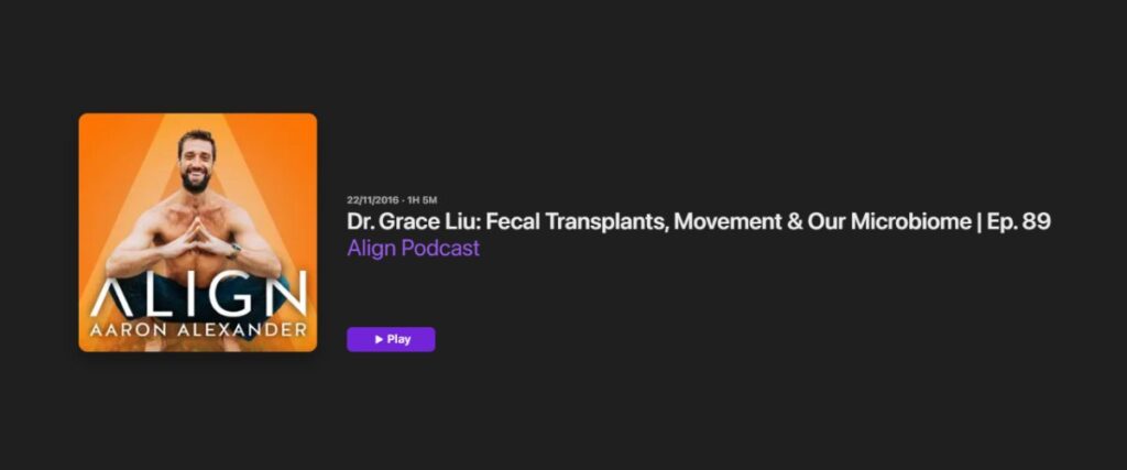 Fecal Transplants, Movement and Our Microbiome
