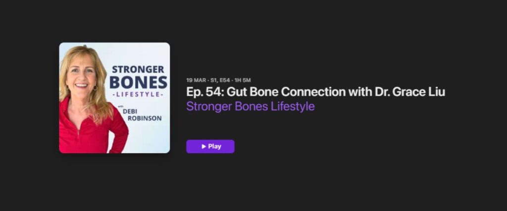 Gut Bone Connection with Dr. Liu